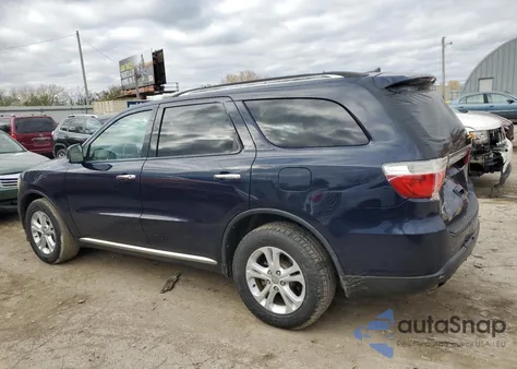 2013 Dodge Durango Crew from USA, damaged, VIN 1C4RDHDG9DC659362